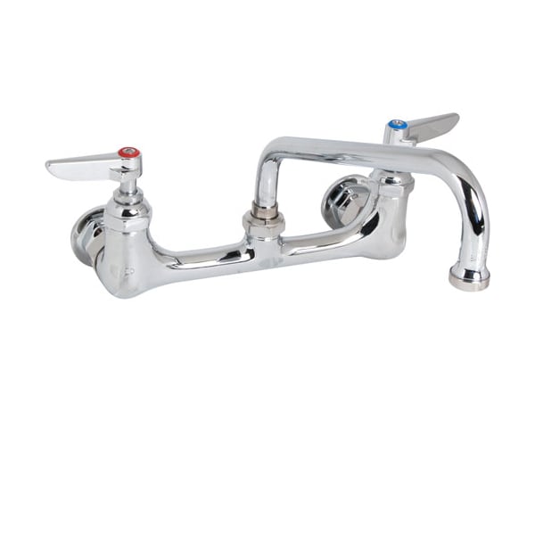 T&S Brass Faucet, 8"Wall , Gsnk, Leadfree 331 - main
